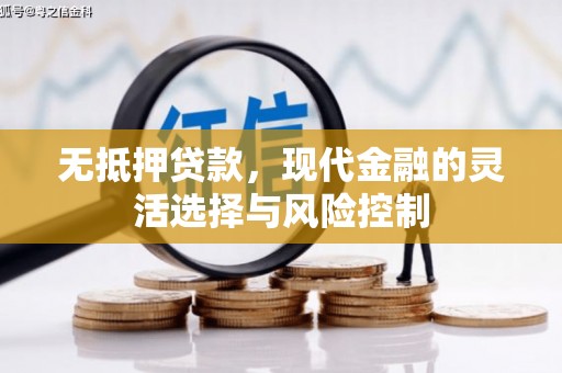华安无抵押贷款，现代金融的灵活选择与风险控制