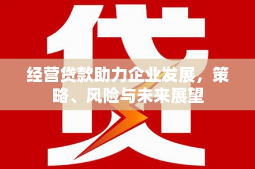 华安经营贷款助力企业发展，策略、风险与未来展望