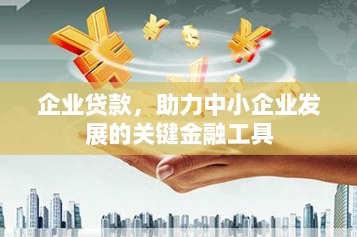 华安企业贷款，助力中小企业发展的关键金融工具
