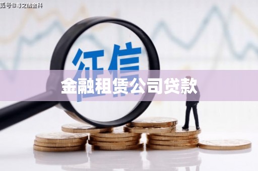 华安金融租赁公司贷款