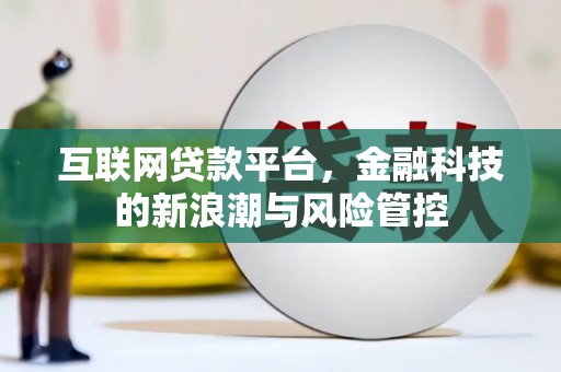 华安互联网贷款平台，金融科技的新浪潮与风险管控