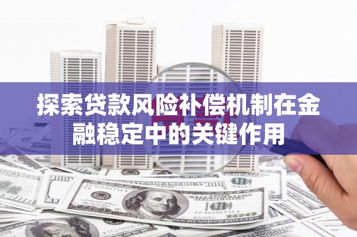 华安探索贷款风险补偿机制在金融稳定中的关键作用