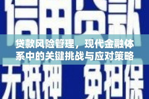 华安贷款风险管理，现代金融体系中的关键挑战与应对策略