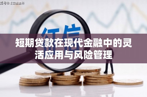 华安短期贷款在现代金融中的灵活应用与风险管理